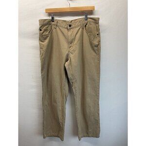 Timberland Khaki Jeans Chino Pants 100% Cotton Button Men's Size 36x30